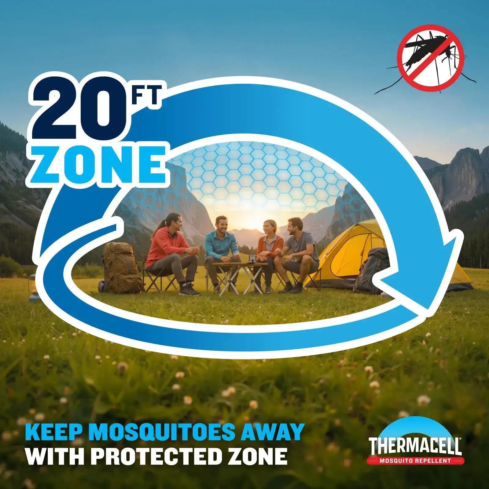E-ZoneGuard Adventure 9Hr Rechargeable Mosquito Repeller (EX90) - Image 2