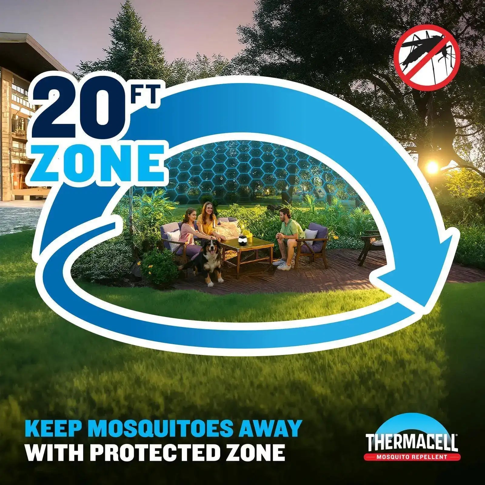 E-ZoneGuard Glow Rechargeable Mosquito Repeller (EL55) - Image 2