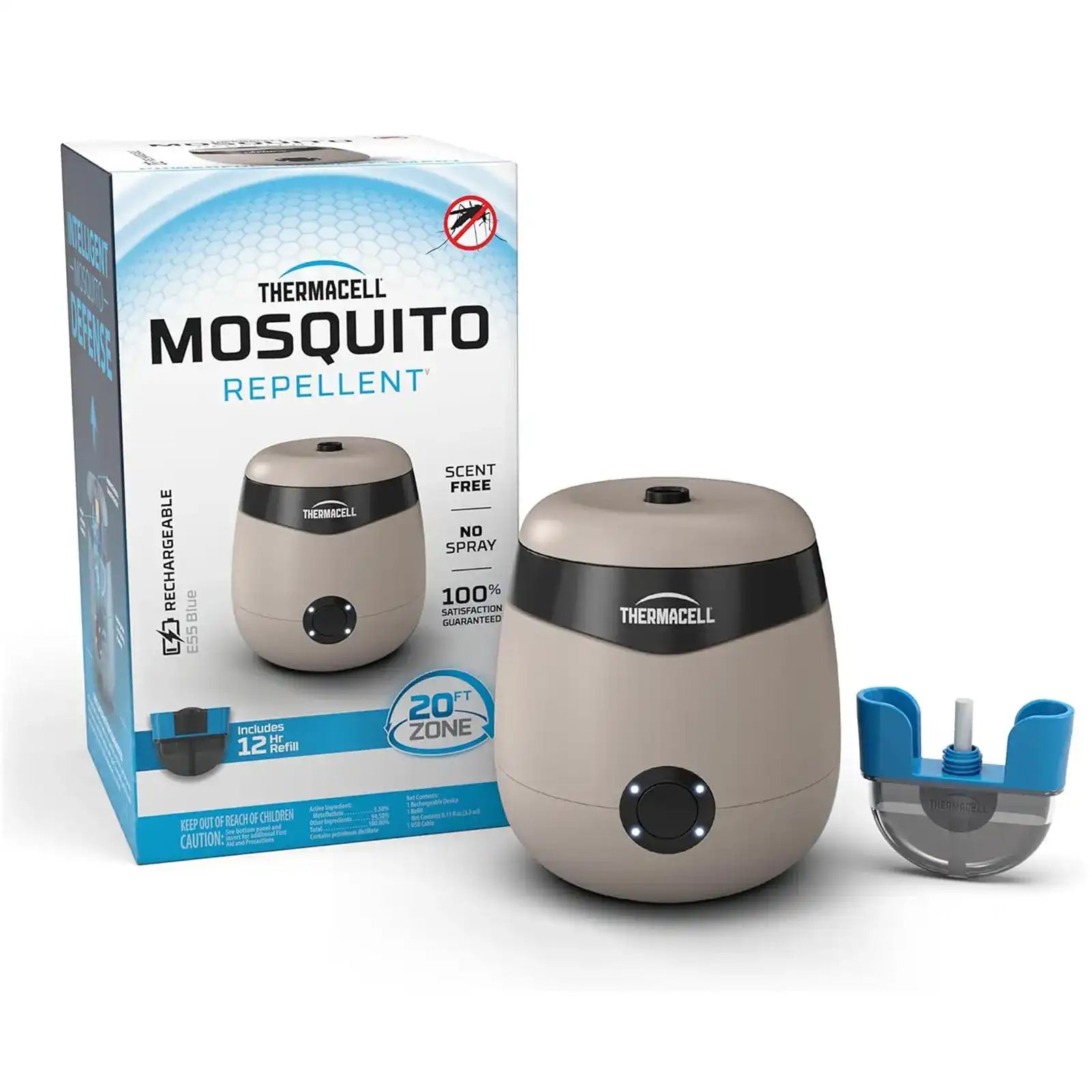 E-ZoneGuard Patio 5.5Hr Rechargeable Mosquito Repeller (E55) - Image 2