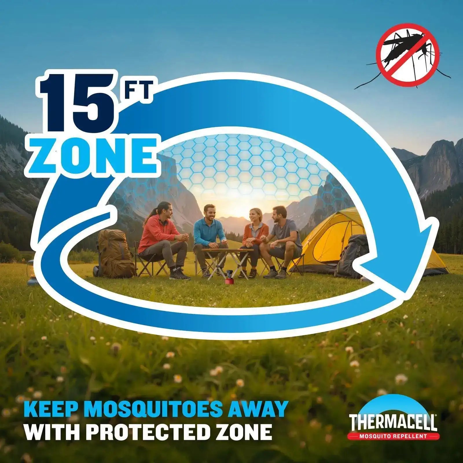 Fuel-ZoneGuard Backpacker Mosquito Repeller - Image 2
