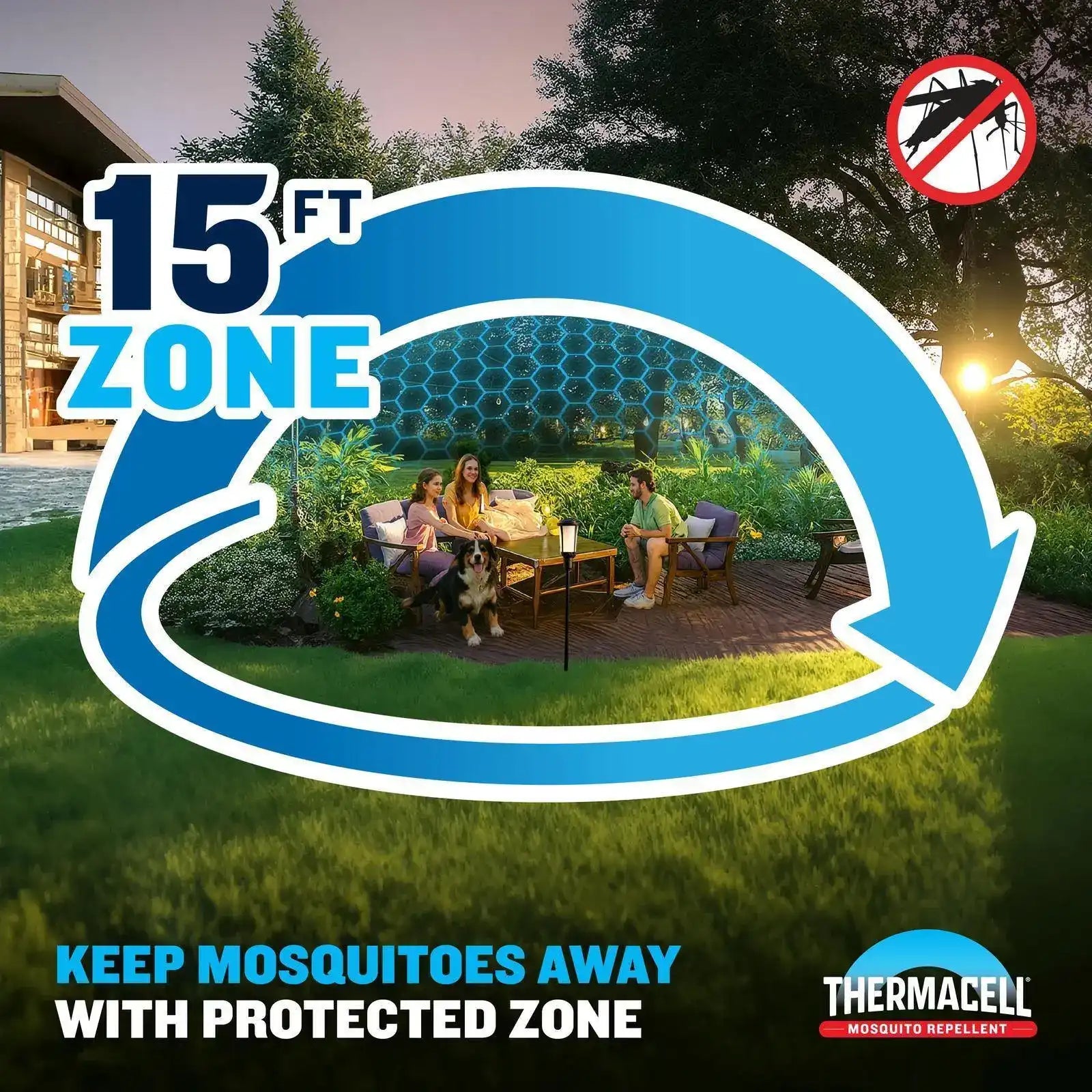 Fuel-ZoneGuard Glow Torch Mosquito Repeller - Image 2