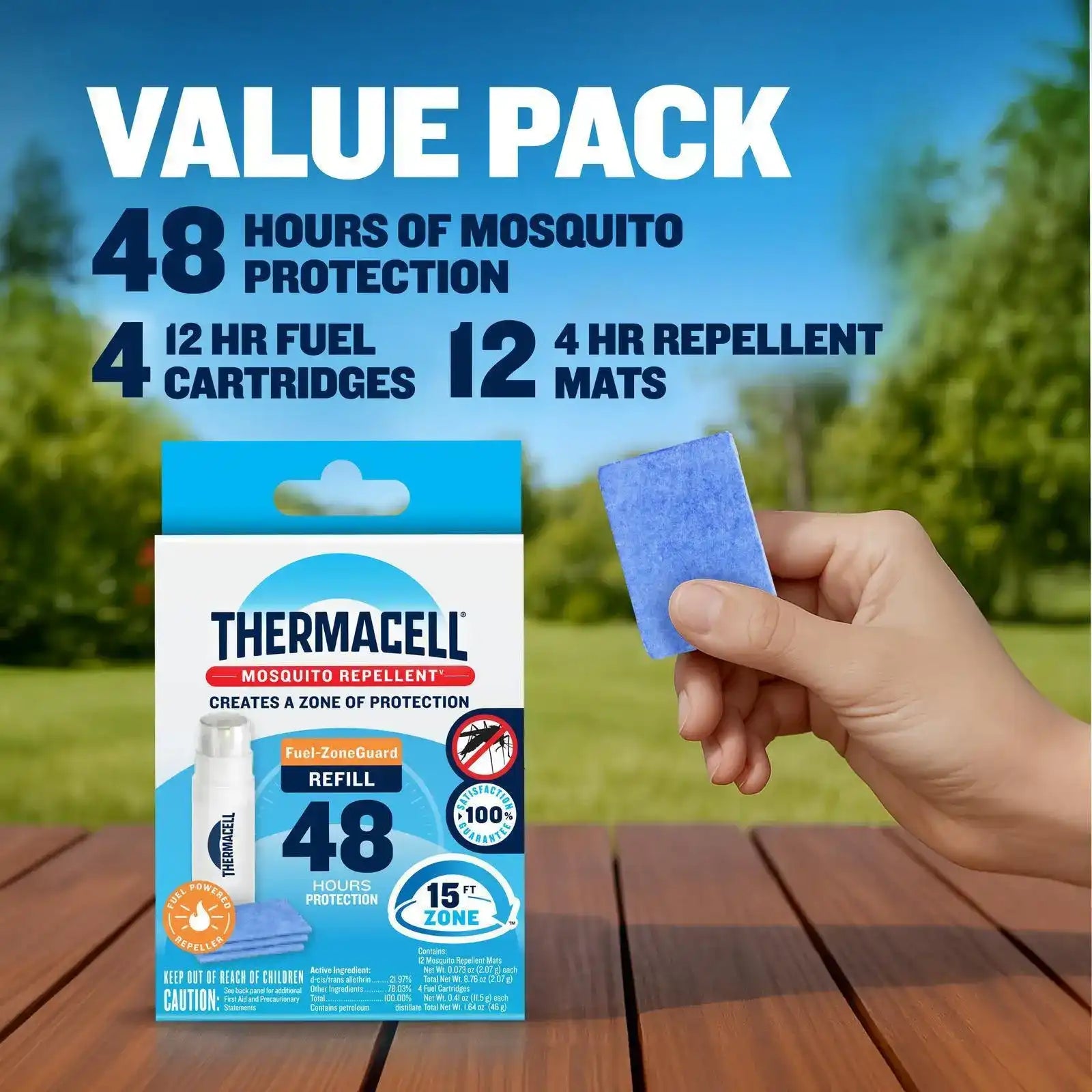 Fuel-ZoneGuard Mosquito Repellent Refills - Image 2
