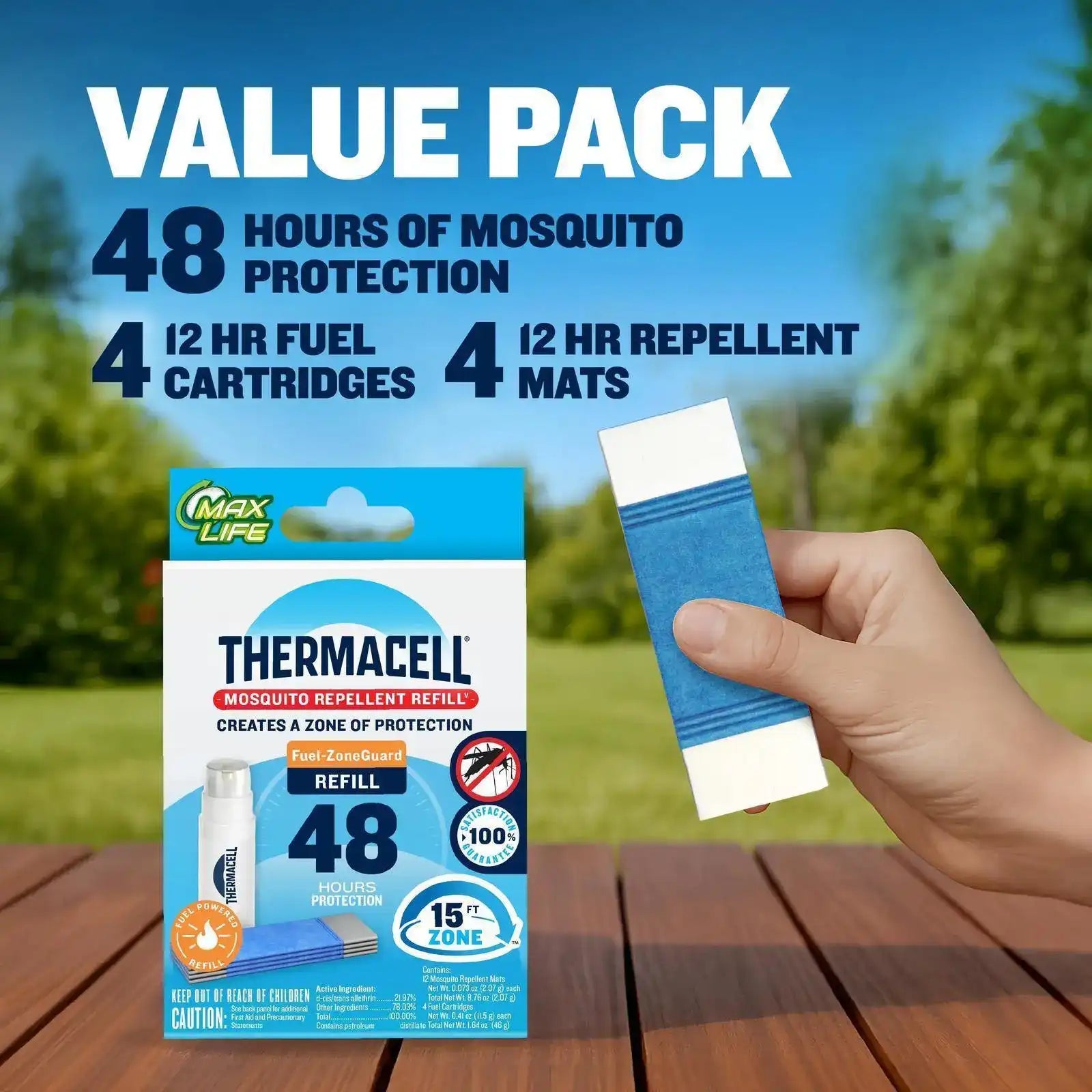 Fuel-ZoneGuard Mosquito Repellent Refills Max Life - Image 7